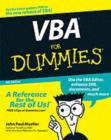 Image for VBA for dummies.