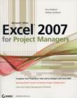 Image for Microsoft Office Excel 2007 for project managers