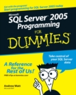 Image for Microsoft SQL Server 2005 programming for dummies