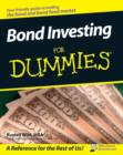 Image for Bond investing for dummies