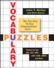 Image for Vocabulary puzzles  : the fun way to ace the SAT and other standardized tests