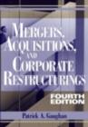 Image for Mergers, acquisitions, and corporate restructurings