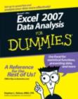 Image for Microsoft Office Excel 2007 data analysis for dummies