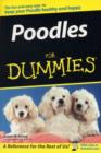 Image for Poodles for dummies