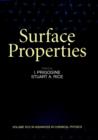 Image for Advances in Chemical Physics: Surface Properties