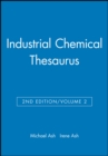 Image for Industrial Chemical Thesaurus, Volume 2