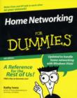 Image for Home networking for dummies