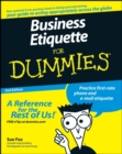 Image for Business etiquette for dummies