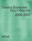 Image for Chemical Engineering Faculty Directory : 2006-2007