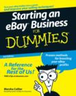 Image for Starting an eBay Business For Dummies