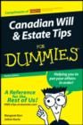 Image for CUSTOM Canadian Will and Estate Tips For Dummies (Sykes Edition)