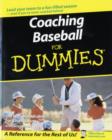 Image for Coaching Baseball for Dummies