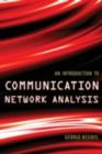 Image for An introduction to communication network analysis