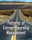 Image for Patterns of entrepreneurship management