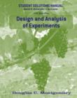 Image for Design and analysis of experiments : Student Solutions Manual