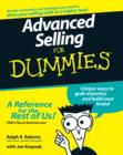 Image for Advanced Selling For Dummies