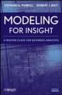 Image for Modeling for insight  : a master class for business analysts