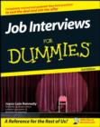 Image for Job Interviews For Dummies