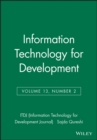 Image for Information Technology for Development, Volume 13, Number 2