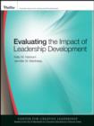 Image for Evaluating the impact of leadership development