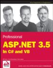 Image for Professional ASP.NET 3.5