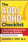 Image for The ADD/ADHD checklist