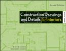 Image for Construction drawings and details for interiors  : basic skills