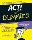 Image for ACT! by Sage For Dummies