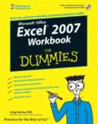 Image for Excel 2007 workbook for dummies