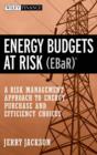 Image for Energy budgets at risk  : a risk management approach to energy purchase and efficiency choices
