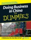 Image for Doing business in China for dummies