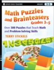 Image for Math Puzzles and Brainteasers, Grades 3-5