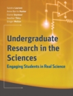 Image for Undergraduate Research in the Sciences