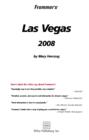 Image for Frommer&#39;s Las Vegas 2008