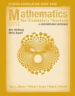 Image for Mathematics for Elementary Teachers, Florida Correlation Guide Book