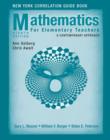 Image for Mathematics for Elementary Teachers, New York Correlation Guide Book