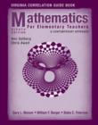 Image for Mathematics for Elementary Teachers, Virginia Correlation Guide Book : A Contemporary Approach
