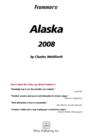Image for Alaska 2008