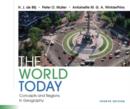 Image for The world today  : concepts and regions in geography