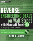 Image for Reverse engineering deals on Wall Street with Microsoft Excel  : a step-by-step guide