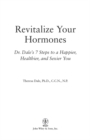 Image for Revitalize Your Hormones: Dr. Dale&#39;s 7 Steps to a Happier, Healthier, and Sexier You