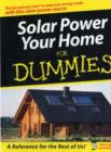 Image for Solar Power Your Home for Dummies