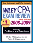 Image for Wiley CPA examination review, 2008-2009Vol. 2: Problems and solutions : Problems and Solutions