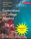 Image for Explorations in College Algebra