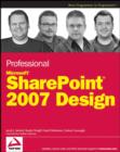Image for Professional SharePoint 2007 Design