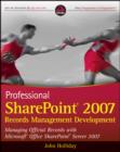 Image for Professional SharePoint 2007 Records Management Development