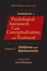 Image for Handbook of psychological assessment, case conceptualization, and treatment