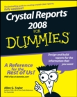 Image for Crystal Reports 2008 For Dummies