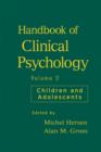 Image for Handbook of clinical psychology