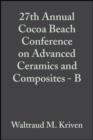 Image for 27th Annual Cocoa Beach Conference on Advanced Ceramics and Composites - B: Ceramic Engineering and Science Proceedings, Volume 24, Issue 4